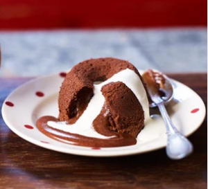 Easy chocolate molten cakes