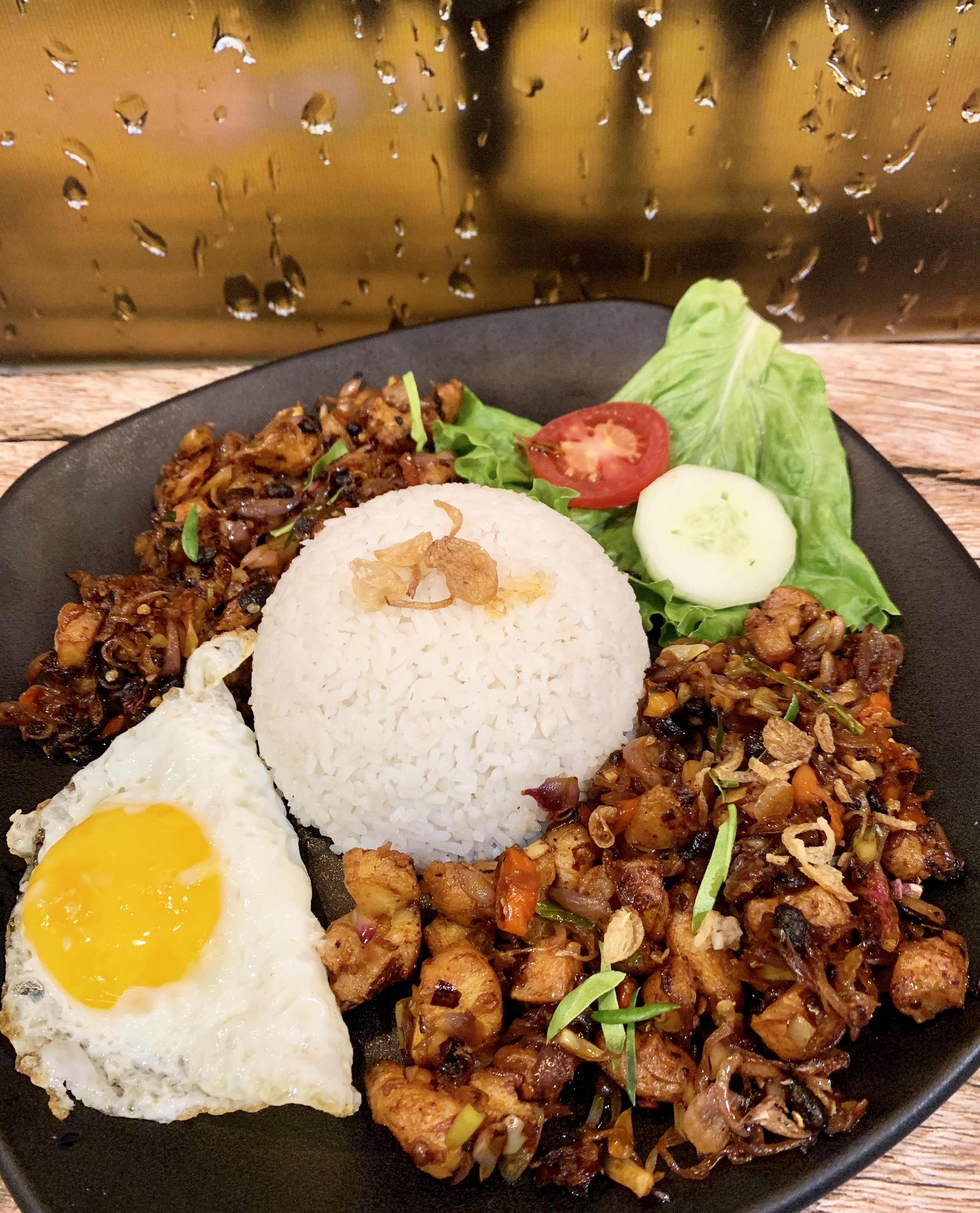HOT AND SPICY CHICKEN RICE