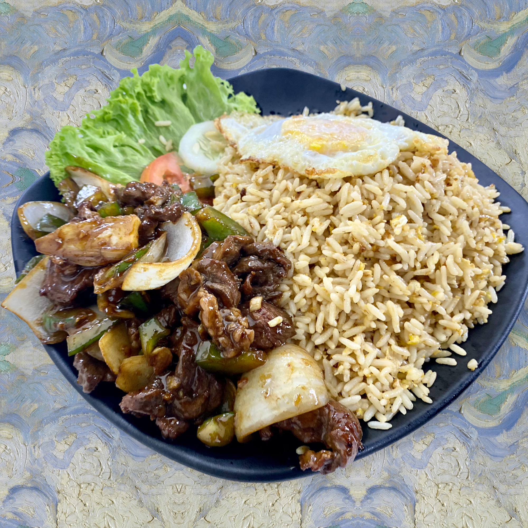 BEEF TERIYAKI FRIED RICE