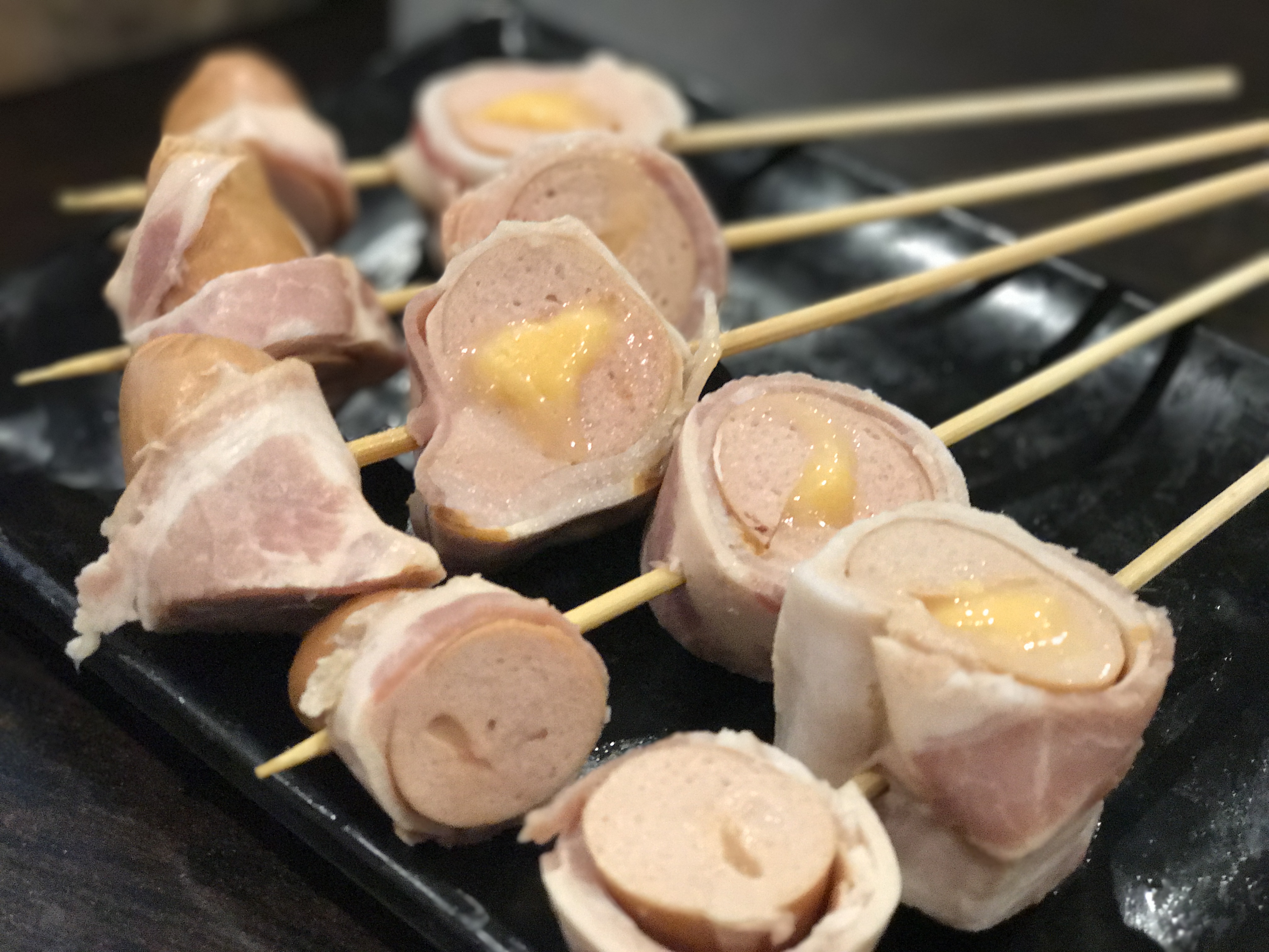 CHEESE PORK BACON