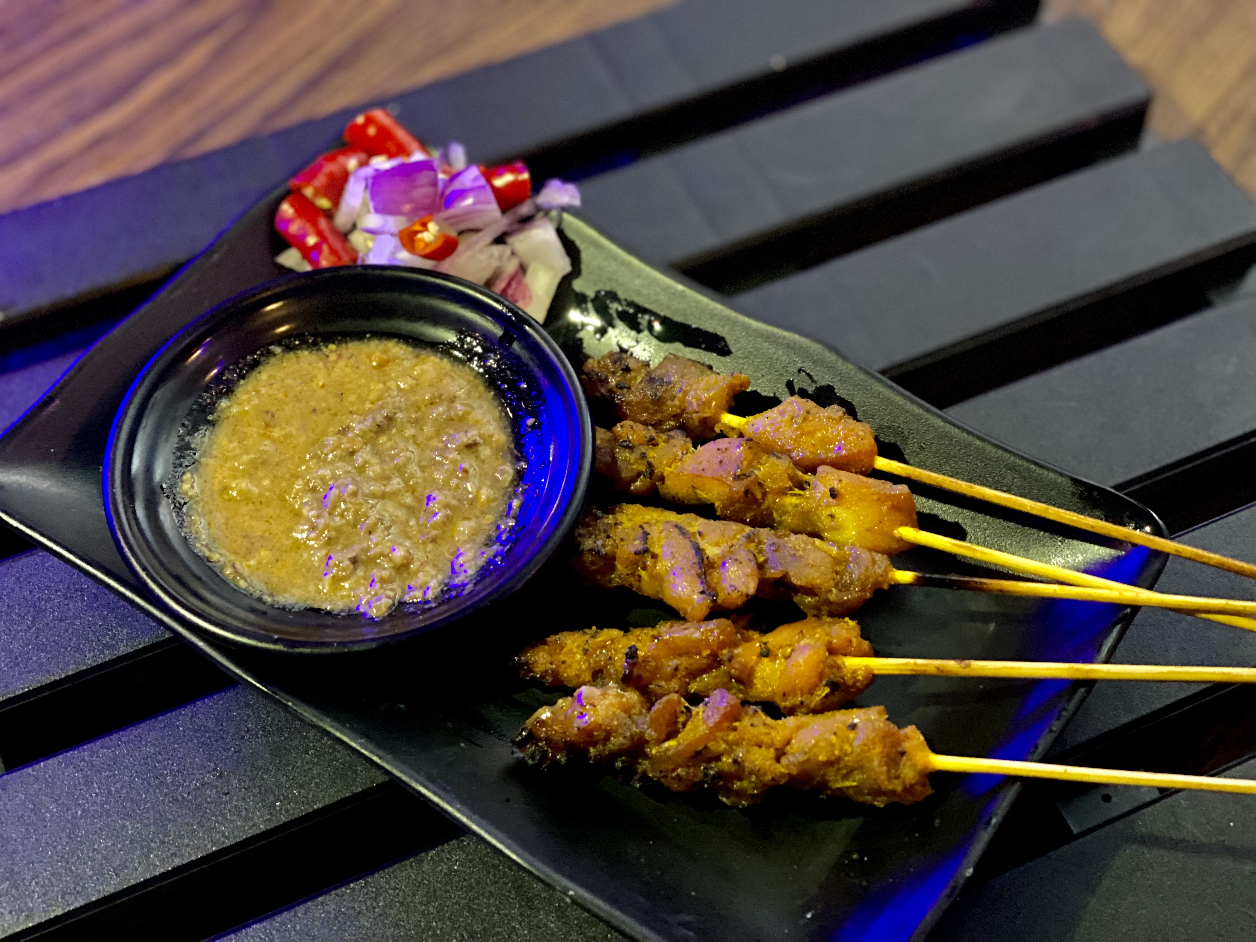 CHICKEN SATAY SET (5PC)