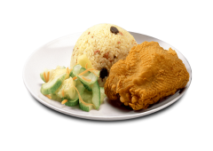  W1 | 1 PC BROASTED CHICKEN 