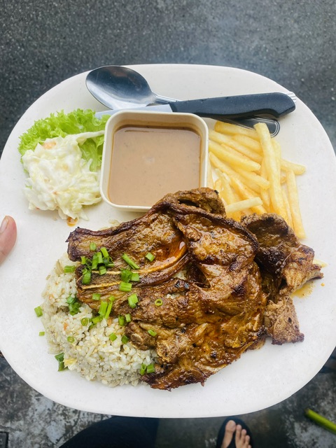 NASI GORENG LAMB CHOP
