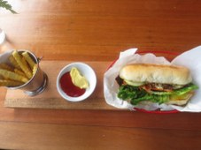 Beef Rendang & Chip Sandwich