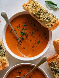Roasted Tomato & Basil Soup