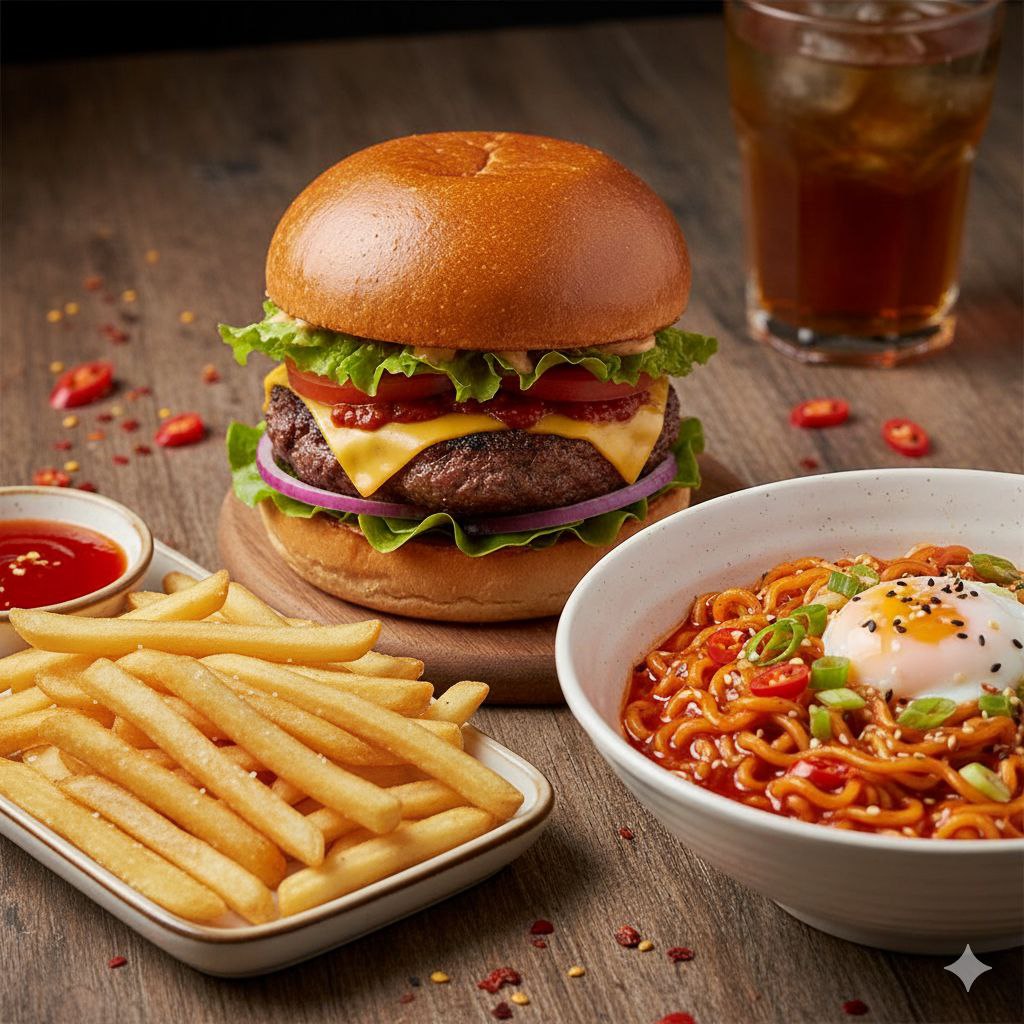 K-Fry Burger Stack