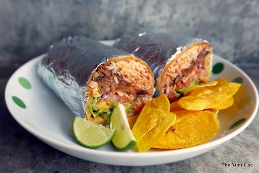 BBQ Jackfruit Burrito