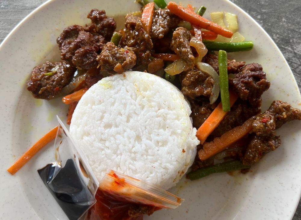 NASI KUKUS DAGING KUNYIT