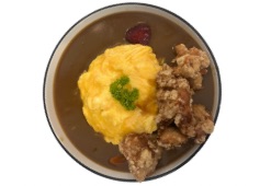 Chicken Karaage Omelette