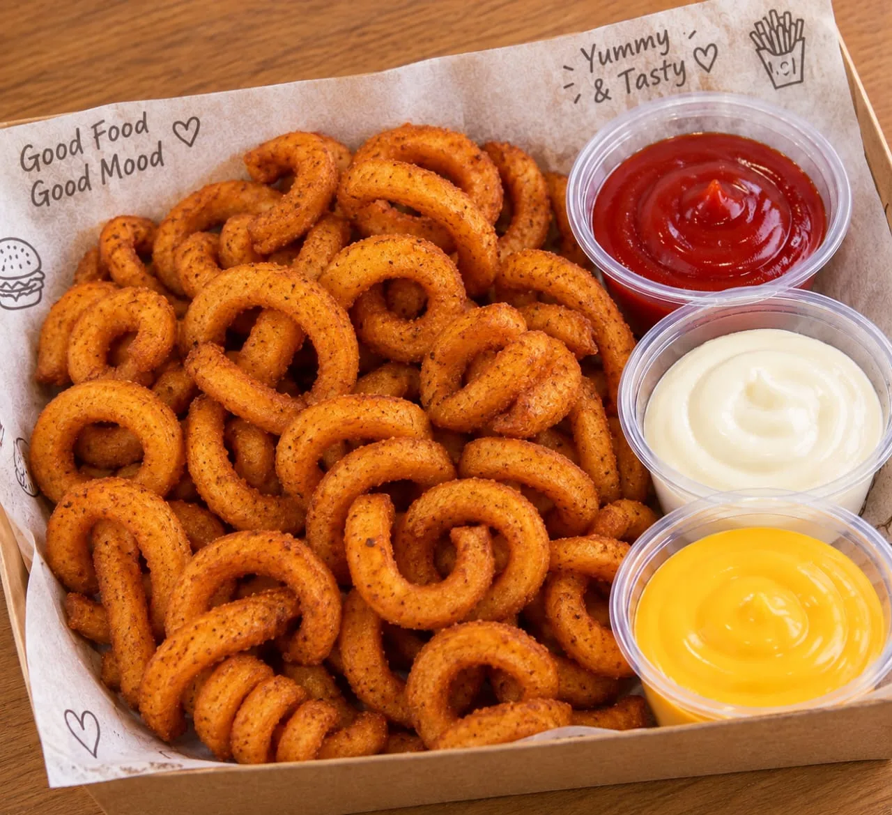 CURLY FRIES